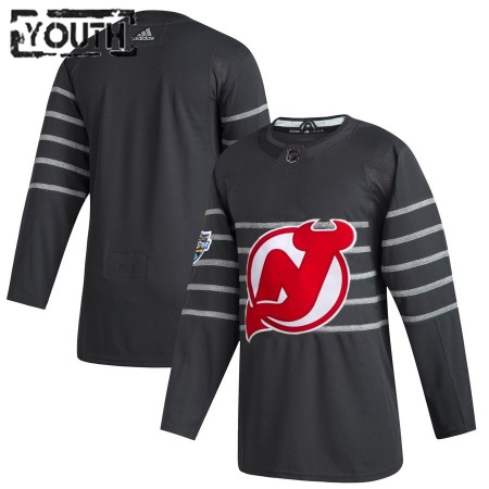 New Jersey Devils Blank Grijs Adidas 2020 NHL All-Star Authentic Shirt - Kinderen